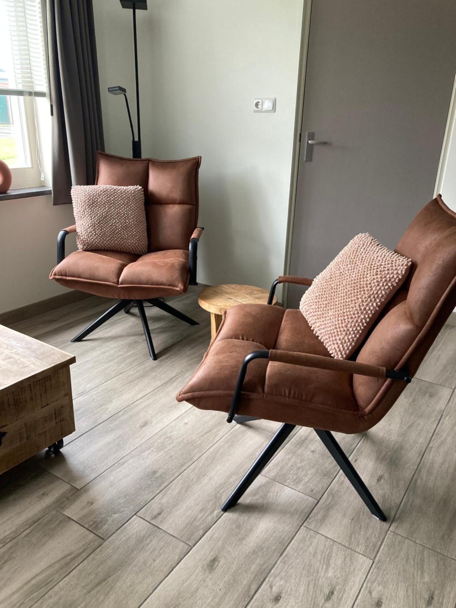 Bungalow Op Bedrijf Met Melkkoeien 더콕스도르프 외부 사진